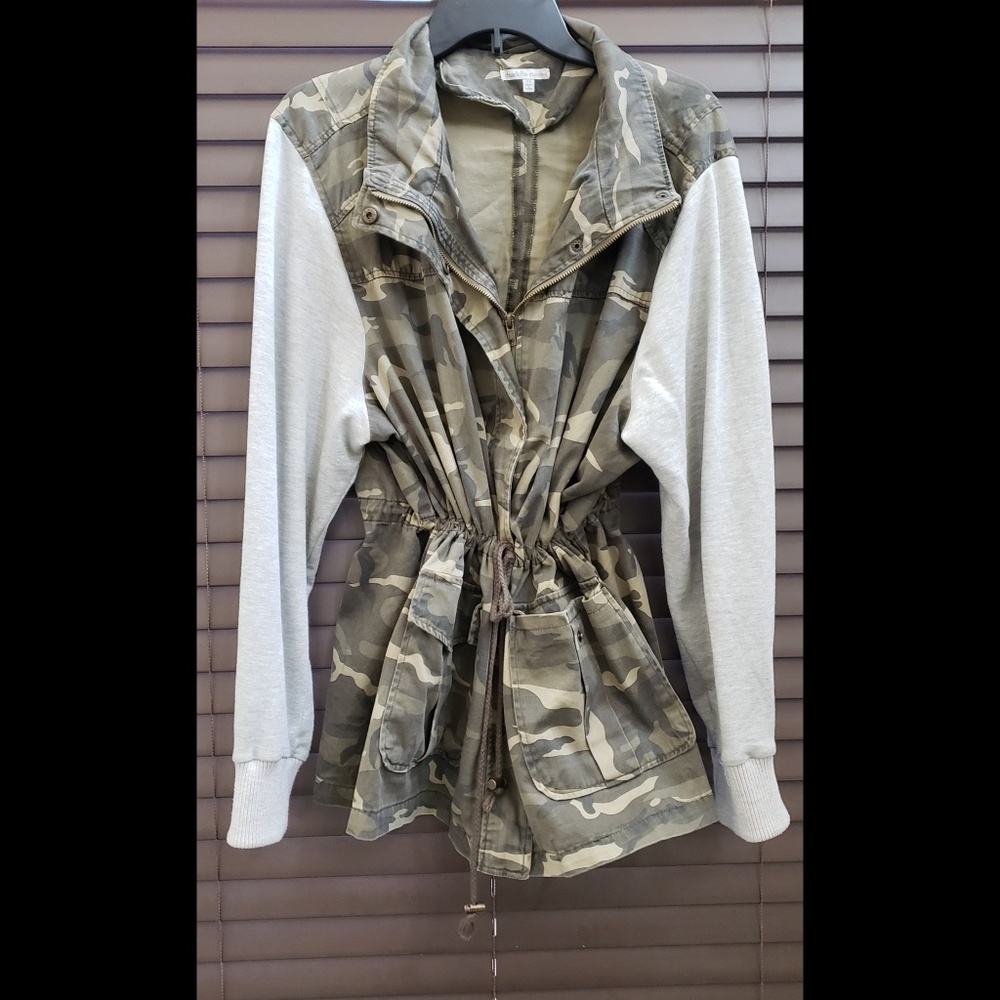 Camo print Jacket